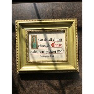 Jonathan Blocher Signed/Numbd Serigraph "Philippians 4:13" Limited Edition Print